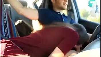 6333535 hot girl gives blowjob in car while bf is driving